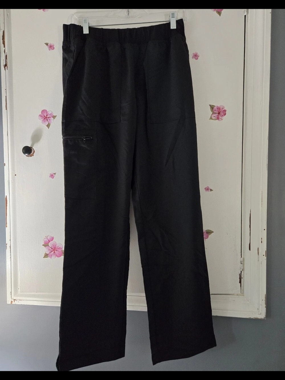 Scrubology Scrubs Pants Black Women's Medium